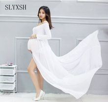 Pregnan Women dress Maternity Photography Props Elegant Pregnancy Clothes Dress Maternity Dresses For Photo Shoot Clothing 2024 - buy cheap