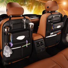 Hot Sale Car seat back storage Organizer bag Universal PU Leather Multifunction storage box Stowing Tidying Pocket Auto Styling 2024 - buy cheap