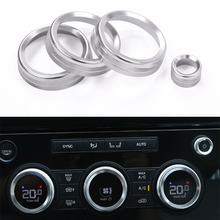 Car Styling For Land Rover Discovery 5 LR5 L462 2017 2018 Car Air Conditioner Volume Knob Decor Ring Trim Interior Accessories 2024 - buy cheap