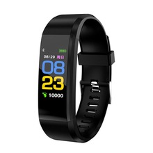 115 Plus водонепроницаемый смарт-браслет спортивные Смарт-часы фитнес-трекер для измерения сердечного ритма мужские смарт-браслеты для Android IOS смарт-браслет 2024 - купить недорого