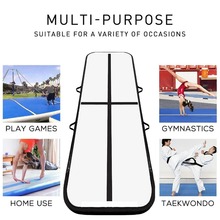 Inflatable Gymnastics Tumbling Air Track Floor Trampoline Electric Air Pump for Home Use/Training/Cheerleading/Beach Teakwondo 2024 - buy cheap