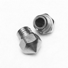 2pcs stainless steel MK10 Nozzle Upgrade Wanhao Duplicator 4S, 4X, i3 0.2mm 0.3mm 0.4mm 0.5mm 0.6mm 0.8mm 1.0mm 2024 - buy cheap