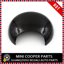 Capa para tacômetro mini cooper r56 r58 r55 r61 r60, capa em fibra de carbono com material abs protegido 2024 - compre barato