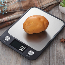 Digital Kitchen Scale 5Kg/10Kg Stainless Steel Electric High Accurate Food Baking Scale LCD Display Tare Scales Measuring Tools 2024 - buy cheap