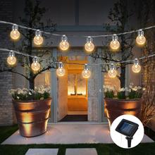 Solar Bulb LED String light Outdoor Solar Lights For Garden Park Decoration Waterproof Led Fairy Lights 2024 - buy cheap