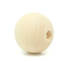 DoreenBeads 200PCs Natural Ball Wood Spacer Beads 12x11mm(1/2"x3/8") (B18803), yiwu 2024 - buy cheap