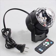 Disco Lights Rotating Ball Lights RGB LED Stage Lights For  Disco Party BarChristmas Home KTV Xmas Wedding + Remote Control 2024 - buy cheap