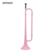 ammoon B Flat Bugle Cavalry Trumpet Environmentally Friendly Plastic with Mouthpiece for Band School Student 2024 - buy cheap
