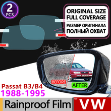2Pcs for Volkswagen VW Passat B3 B4 1988 - 1995 Full Cover Anti Fog Film Rearview Mirror Rainproof Foils Clear Accessories 2024 - buy cheap