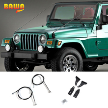 BAWA Protective Frames for Jeep Wrangler TJ 1997-2006 Removing Barriers Rope Accessories for Jeep Wrangler tj 2024 - buy cheap