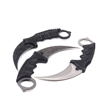 Cs go Karambit Knife Survival Tactical Outdoor Fixed Blade Pocket Hunting Knife Camping Claw Knives EDC Tools 2024 - buy cheap