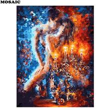 by numbers Diamond Painting love abstract art,5D DIY Cross Stitch full square Mosaic Diamond Embroidery custom foto,wedding art 2024 - buy cheap