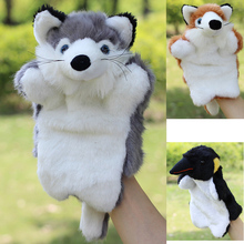 Subcluster Animal Hand Puppet  Plush Doll For Kids Children Adult Finger Puppet Glove Toys Fox Crow Marionetes Fantoche Puppets 2024 - buy cheap