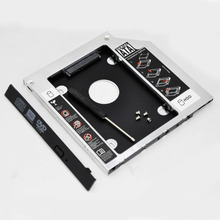 WZSM новый 9,5 мм 2nd SATA HDD SSD жесткий диск Caddy для HP ProBook 655 650 645 640 G1 G2 Съемная Лицевая панель 2024 - купить недорого