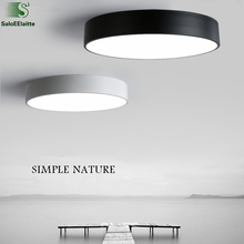 Modern Minimalism Round Metal Dimmable Led Ceiling Lights Acrylic Living Room Led Ceiling Lamp Bedroom Led Ceiling Light Fixture 2024 - buy cheap
