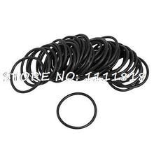 50 Pcs Black Nitrile Rubber O Ring NBR Gaskets Grommets 35mm x 2.5mm 2024 - buy cheap
