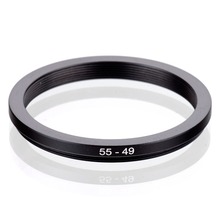 RISE(UK) 55mm-49mm 55-49mm 55 to 49 Step down Ring Filter Adapter black 2024 - buy cheap