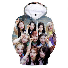 LOONA-sudaderas con capucha 3D para hombre, sudadera informal con capucha Kpop, sudaderas para mujer, sudaderas con capucha LOONA 3D, jerséis Harajuku de manga larga, Sudadera con capucha 2024 - compra barato