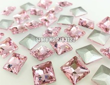 8mm/10mm/12mm/14mm 50pcs Pink Square shape pointback loose rhinestones,nail airt Mobile decoration DIY Clothing accessories 2024 - buy cheap
