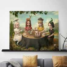 Mark Ryden Allegory Of The Four Elements Canvas Print Living Room Home Decor Modern Wall Art Oil Painting Poster 2024 - buy cheap