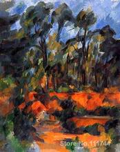 art impressionism forest II Paul Cezanne paintings reproduction High quality Hand painted 2024 - buy cheap