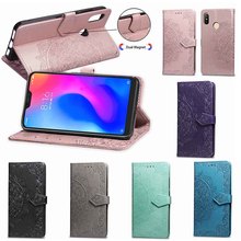 Xiaomi Nota Redmi 6 Pro case capa Carteira de Couro Do Caso Da Aleta Redmi Nota 6 Versão Global Para Redmi Nota 6 pro Casos de Telefone 2024 - compre barato