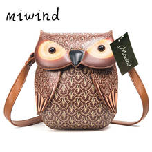 Owl Famous Brand Bags Women Leather Handbags Shoulder Bolsas Top quality Mini Women's Messenger bags Designer Tote 2024 - buy cheap
