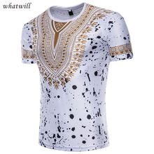 New african clothes 3d dashiki fashion africa dresses hip hop africa clothing casual t-shirts printed dresses for women/men 2024 - buy cheap