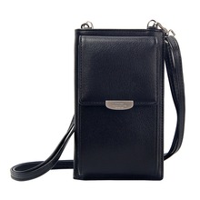 2020 Elegant Women Small Shoulder Bags Solid Color Flap Solid Hasp Phone Bag PU Leather Crossbody Bag Casual Lady Messenger Bags 2024 - buy cheap