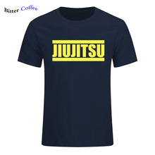 JiuJitsu-Camiseta de manga corta para hombre, Camisa de algodón 100% con estampado, camisetas de diseño superior, moda de verano, novedad 2024 - compra barato