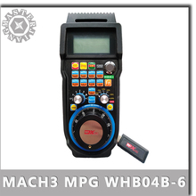 New 3/4/5/6 Axis MACH3 MPG Wireless Handwheel CNC Handwheel USB Receiver 40-meter-transmission distance WHB04B-6 for CNC Machine 2024 - buy cheap