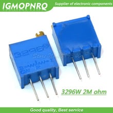 10Pcs/lot 3296W-1-205LF 3296W 205 2M ohm Top regulation  Multiturn Trimmer Potentiometer High Precision Variable Resistor 2024 - buy cheap