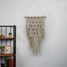 LYN&GY Hanging Nordic Style Line Weaving Macrame Wall Art Handmade Wall Hanging Tapestry Bohemia Dropshipping 2024 - buy cheap