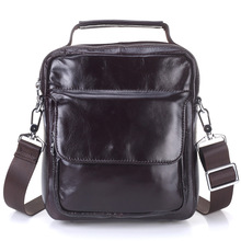 Genuine Leather Men's Bags Vintage Cow Leather Bag Brand Designer Crossbody Bag Men Messenger Bag 2017 PT1204 2024 - buy cheap