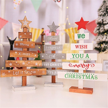 Wooden Wish Star Christmas Tree Decorations Mini Ornaments Christmas Decorations for Home Merry Christmas Xmas Party Supplies 2024 - buy cheap