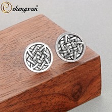 CHENGXUN Slavic Viking Amulets Women's Earrings Style Star Slavic Boy Stud Earrings Men Vintage Jewelry Friend 2024 - buy cheap