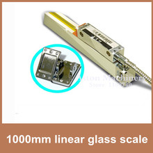 Free Shipping High Accuracy optical sensor 0.005mm / 0.0002" 5V TTL 1000mm linear ruler for CNC milling machine boring lathe 2024 - buy cheap