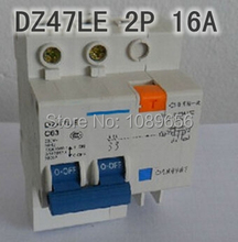 DZ47LE 2P 16A   Residual current Circuit breaker with over current protection RCBO  C type 2024 - buy cheap