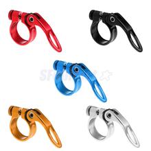31.8mm Bicycle Seat Clamp Seatpost Clip Tube Lock  Aluminum Alloy Road MTB Cycling Bike Bicycle Quick Release Seatpost Clamp 2024 - buy cheap