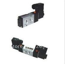 Válvula de aire solenoide BSPT, luz Led de doble bobina, 1x4M120-06 AC220V 5 puertos 2Pos 1/8" 2024 - compra barato