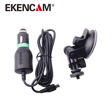 EKENCAM Universal Suction Cup Bracket with Car Charger for GoPro Insta360 One EKEN H9R SJCAM SJ4000 SJ5000 M10 M20 Series Camera 2024 - buy cheap