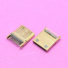 YuXi Brand New high quality Gold plating 19Pin HDMI male plug C Type HDMI Jack Splint Type 2024 - buy cheap