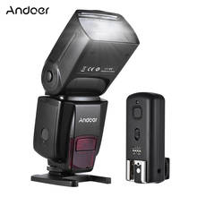 Универсальная вспышка Andoer GN50 для фотоаппаратов Canon Nikon Sony A7/ A7 II/ A7S/ A7R/ A7S II DSLR 2024 - купить недорого