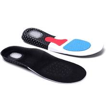 2 шт. удобные силиконовые гелевые стельки для ухода за ногами, спортивные стельки для бега, амортизирующие подушечки, универсальные поддерживающие свод стельки для обуви 2024 - купить недорого