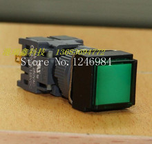 [SA]Jinhong 16MM square hole illuminated single button switch without lock button reset switch--20pcs/lot 2024 - buy cheap