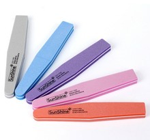 Hot selling 10pcs/set Durable Professional Art Nail File Buffers 5colors nail files for nature nail manicure for girl beauty 2024 - buy cheap