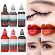 15ml/Bottle Tattoo Ink Eyebrow Lip Eyeliner Tattoo Plant Pigment Permanent Pigment Ink For Microblading Makeup Cosmetics Supplie 2024 - buy cheap
