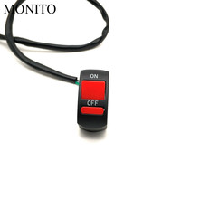 Conector de botão para motocicleta, interruptor de luz led para honda hornet 250 cb 600f cbf600 cbr600f cb919 vtx1300 2024 - compre barato