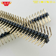 2.0mm PITCH 2X40P 80PIN MALE STRIP CONNECTOR SOCKET DOUBLE ROW RIGHT ANGLE PIN HEADER WITHSTAND HIGH TEMPERATURES GOLD-PLATED 2024 - buy cheap