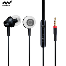 HONGBIAO SM M8 Heavy Bass In Ear Earphone Music Headset with Mic Qulity Earbud fone de ouvido for iPhone Samsung Sony HTC Mp3 PC 2024 - buy cheap